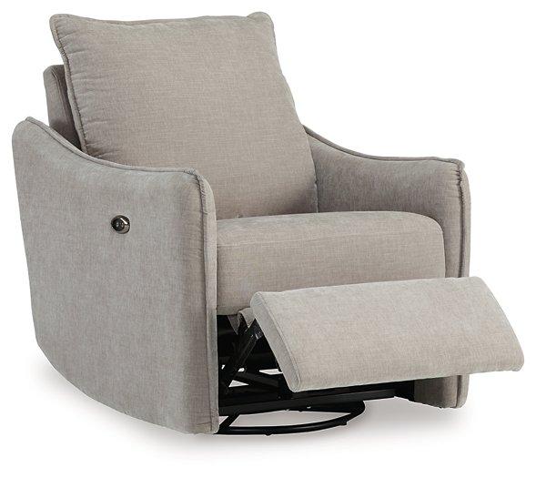 McBurg Swivel Power Recliner