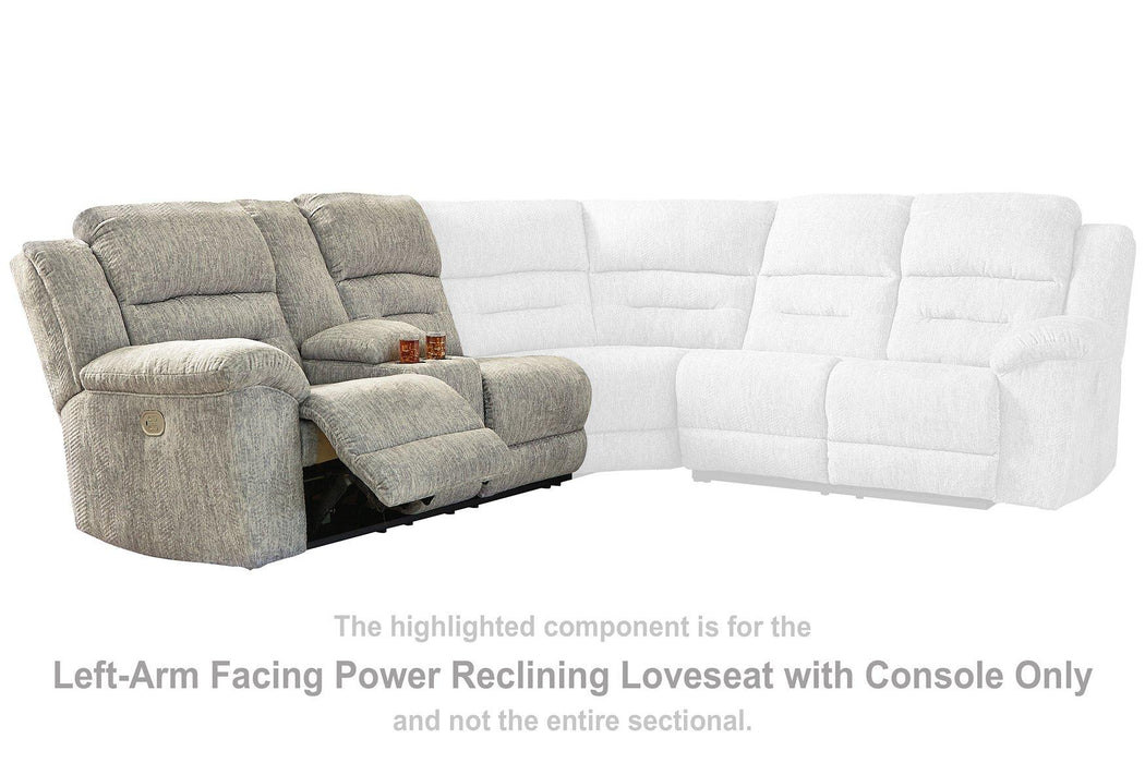 Family Den Power Reclining Sectional