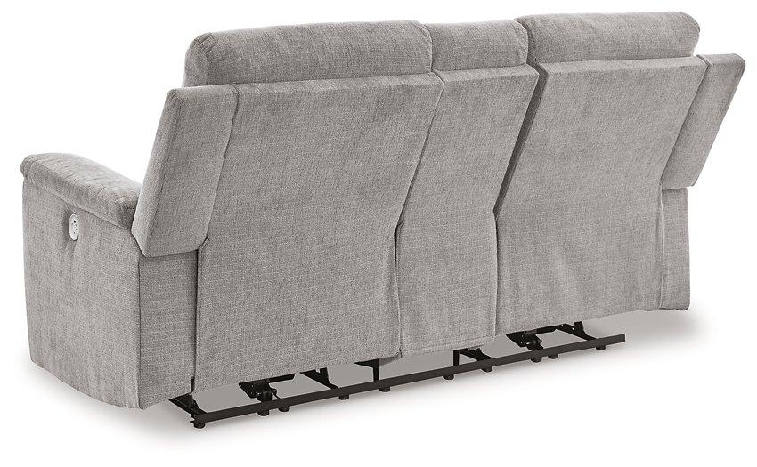 Barnsana Power Reclining Loveseat with Console