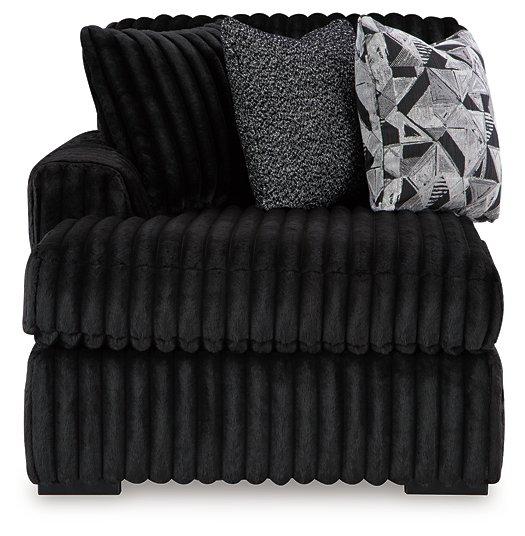 Midnight-Madness Sectional Sofa with Chaise